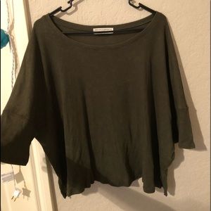 Women’s army green shirt